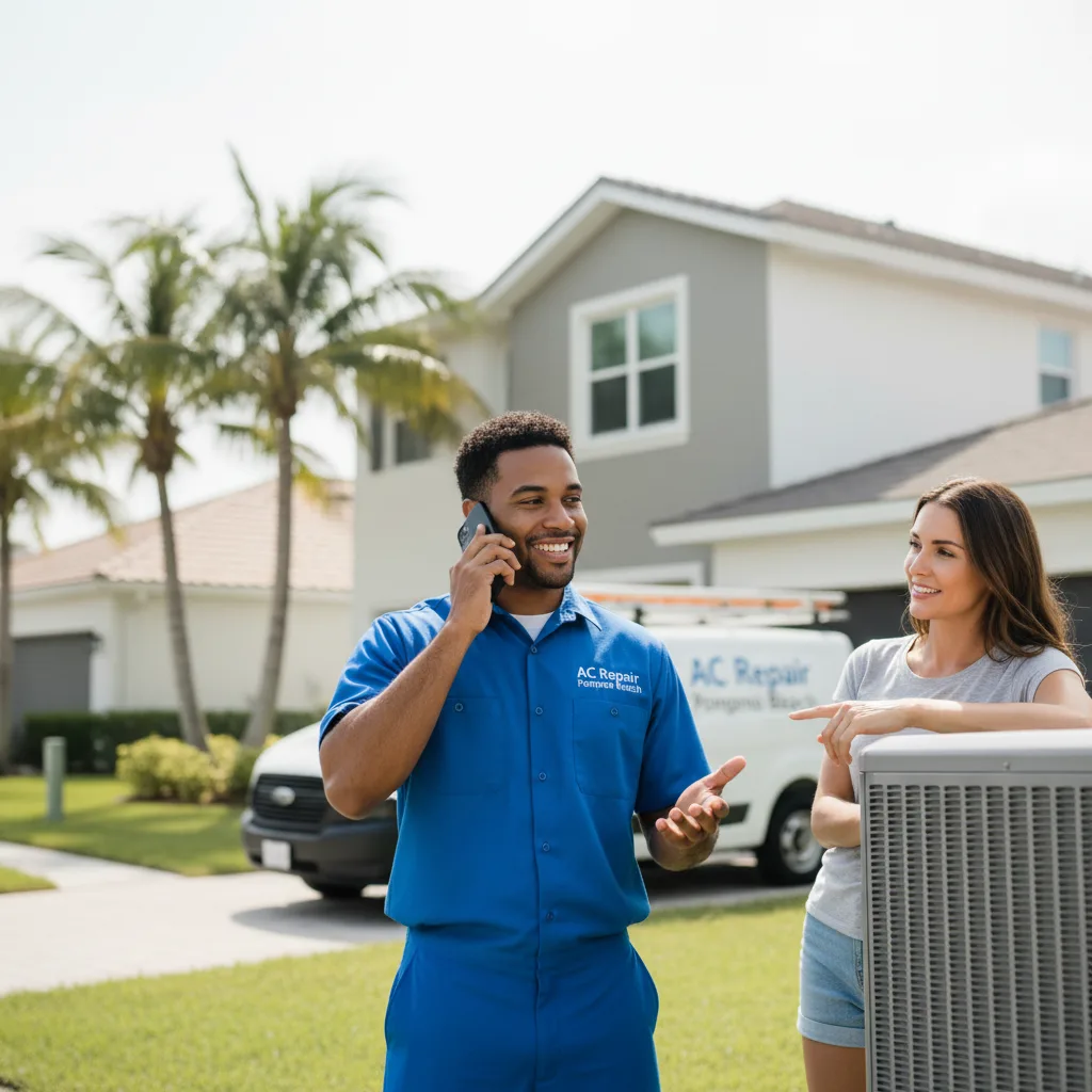 AC Repair Pompano Beach customer support in Kennedy